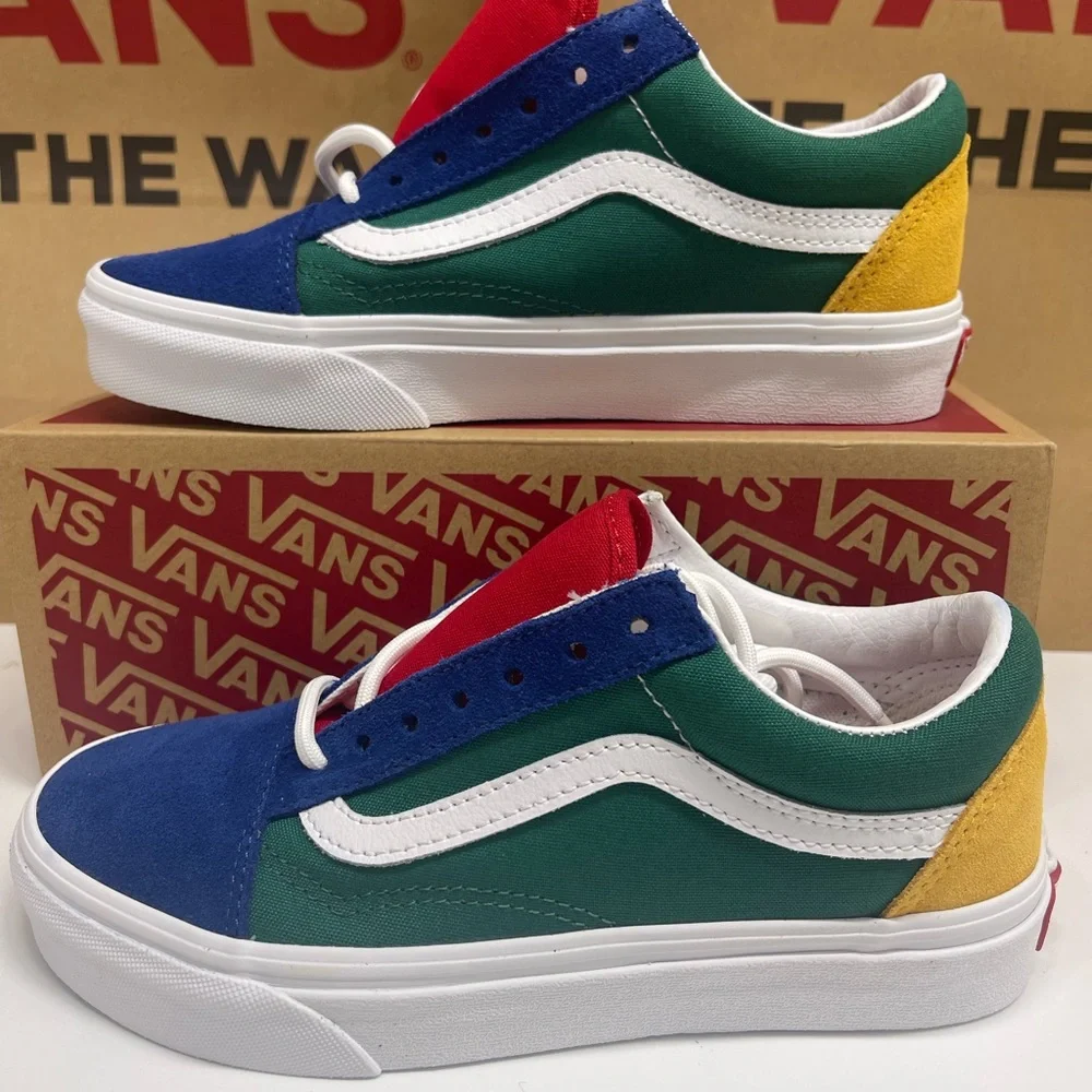 Vans Women's Old Skool (Vans Yacht Club) Blue/Green Sneakers
VN0A38G1R1Q - Picture 15 of 16